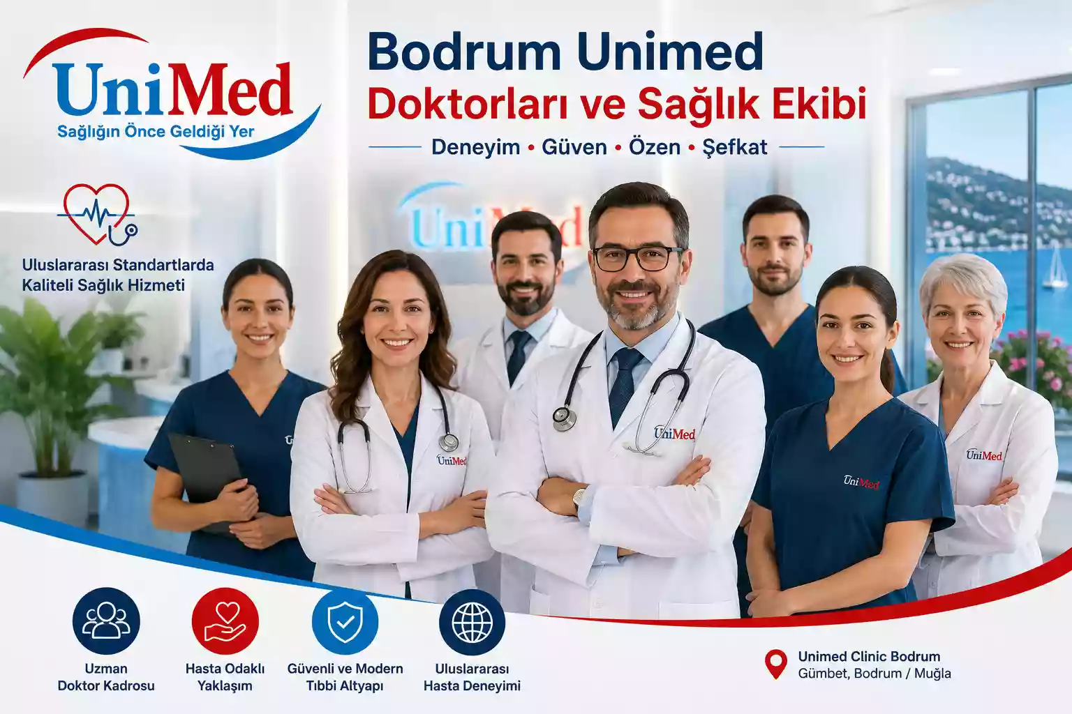 Bodrum Unimed Doktorları ve Sağlık Ekibi